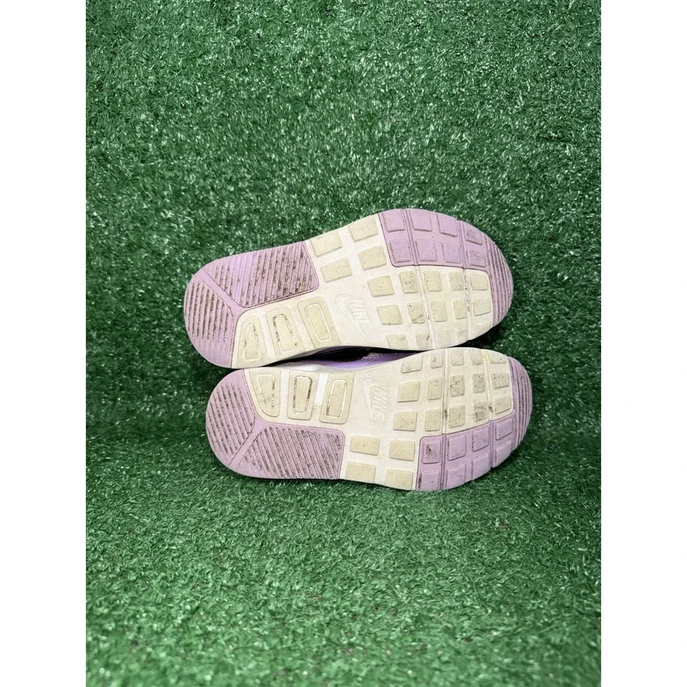 NIKE AIR Max SC Toddler Kid Size 12.5C Boy Girl Walking Shoe White Purple CZ5361